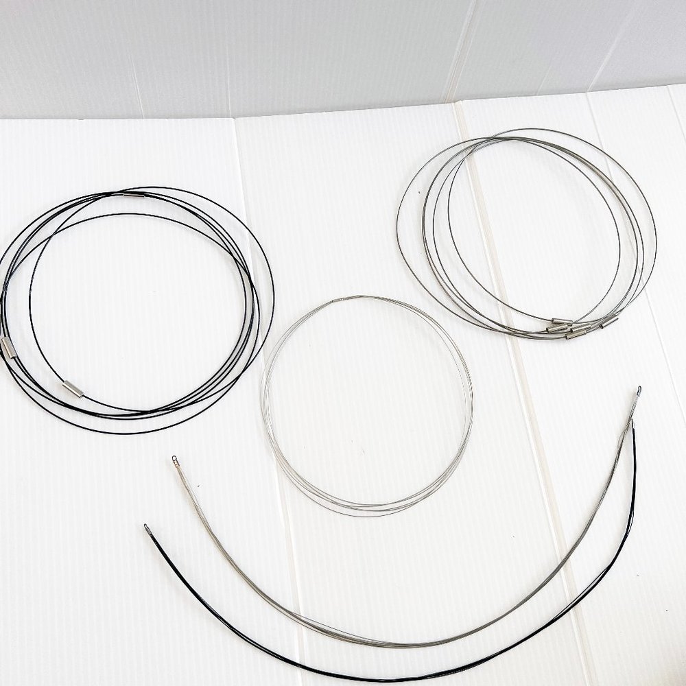 Mixed Costume Jewelery Necklace Lot - Contemporary / Modern / Rock